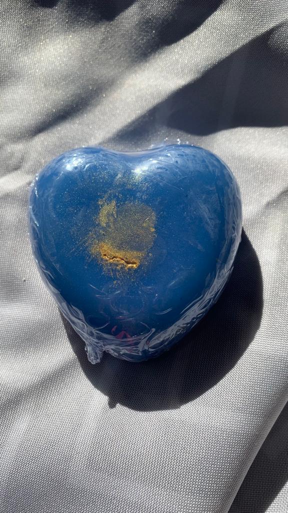 Savon coeur 💙