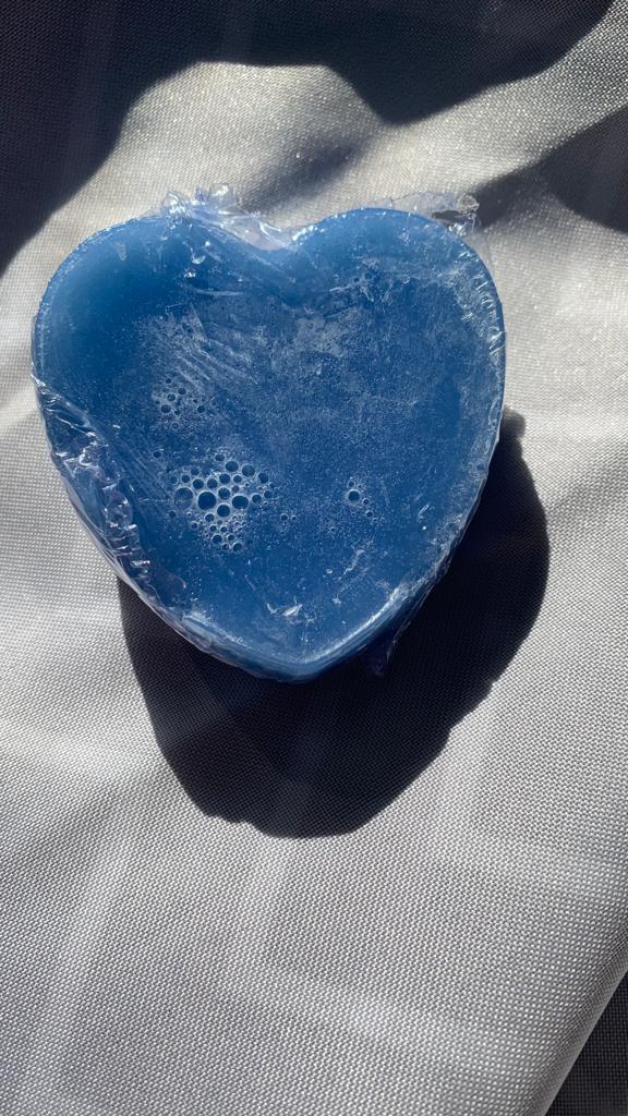 Savon coeur 💙