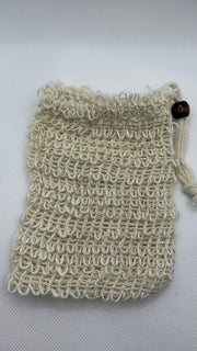 Sac a savon exfoliante en sisal