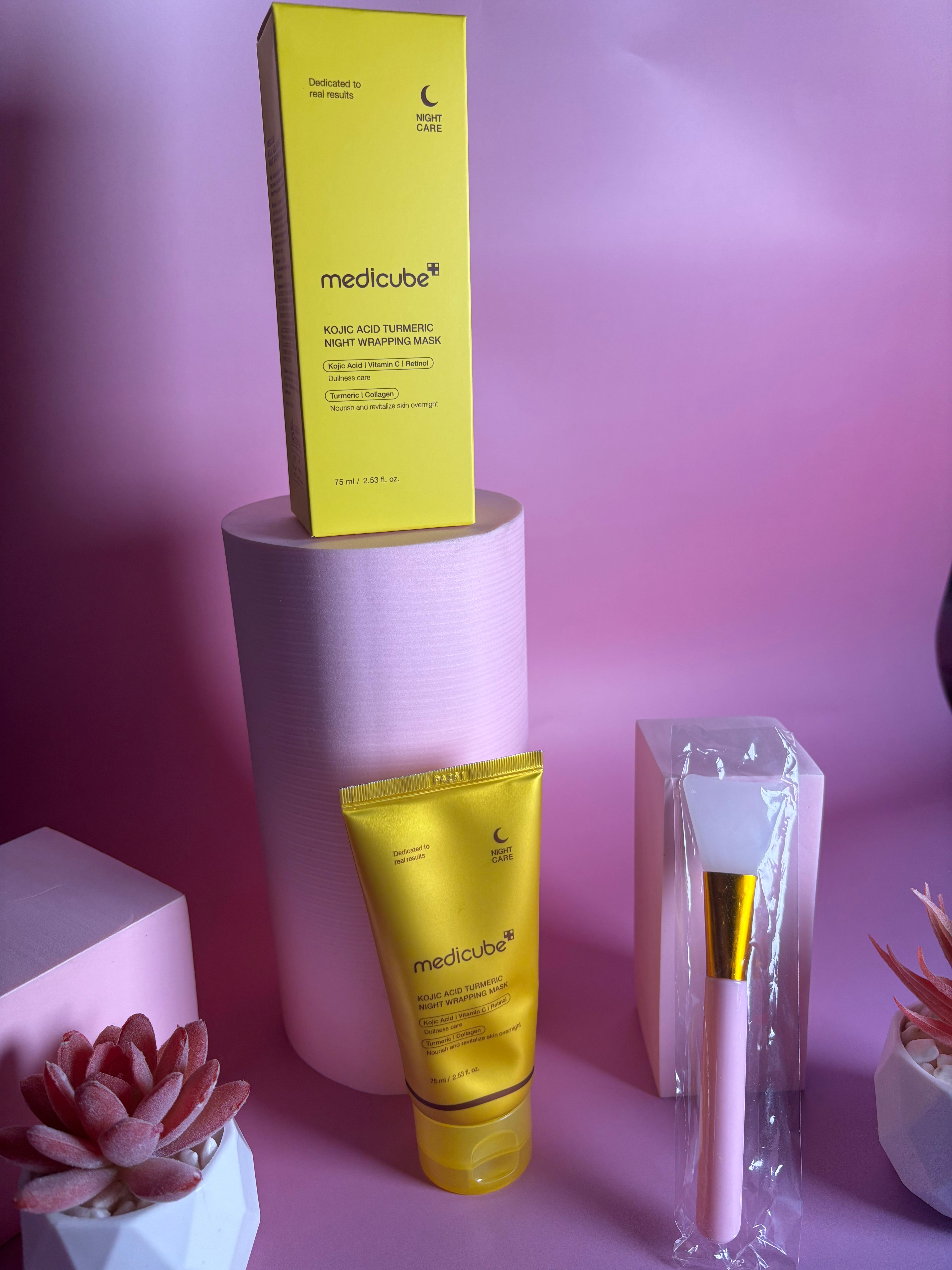 Masque de nuit de Medicube au curcuma et kojic