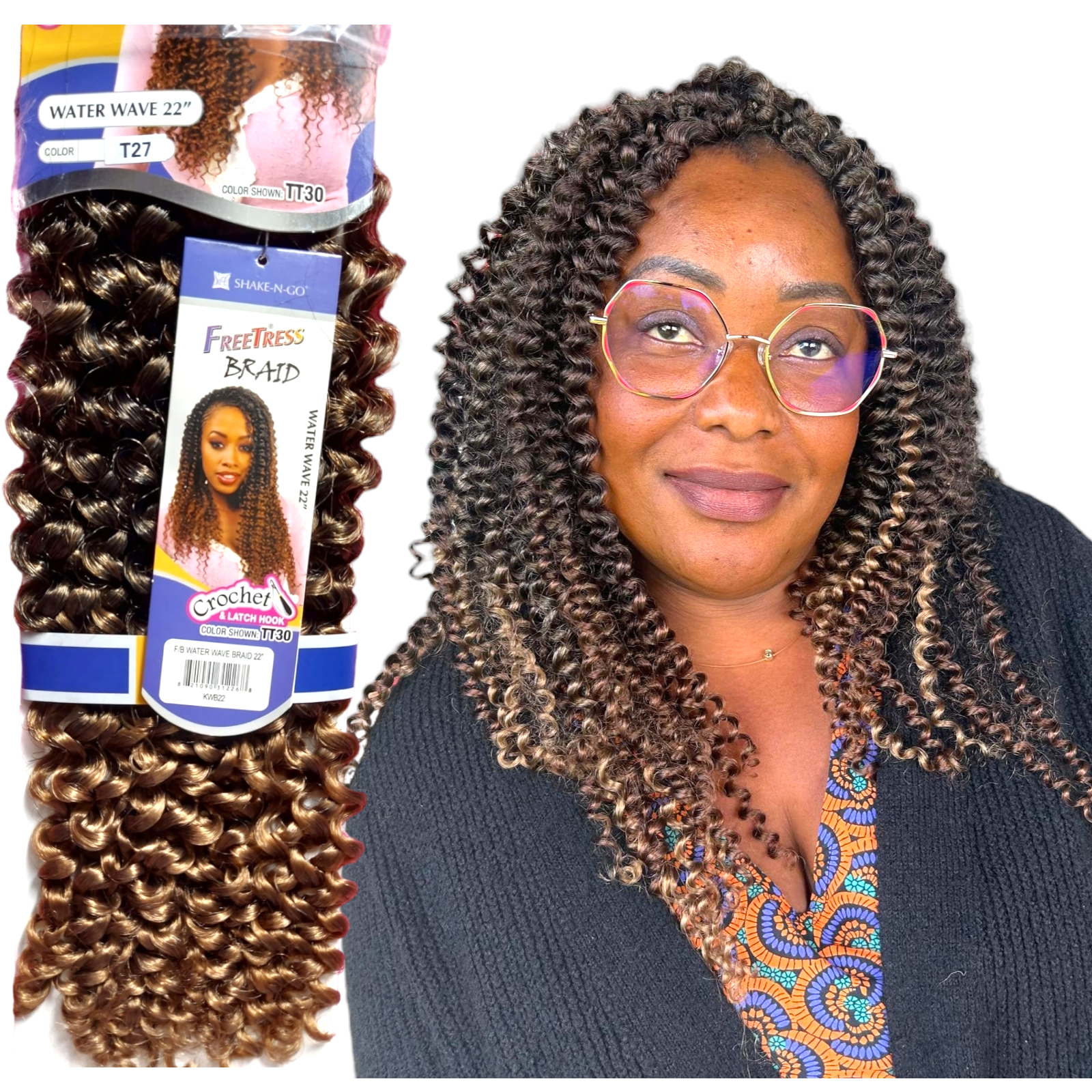 Freetress braids, crochet