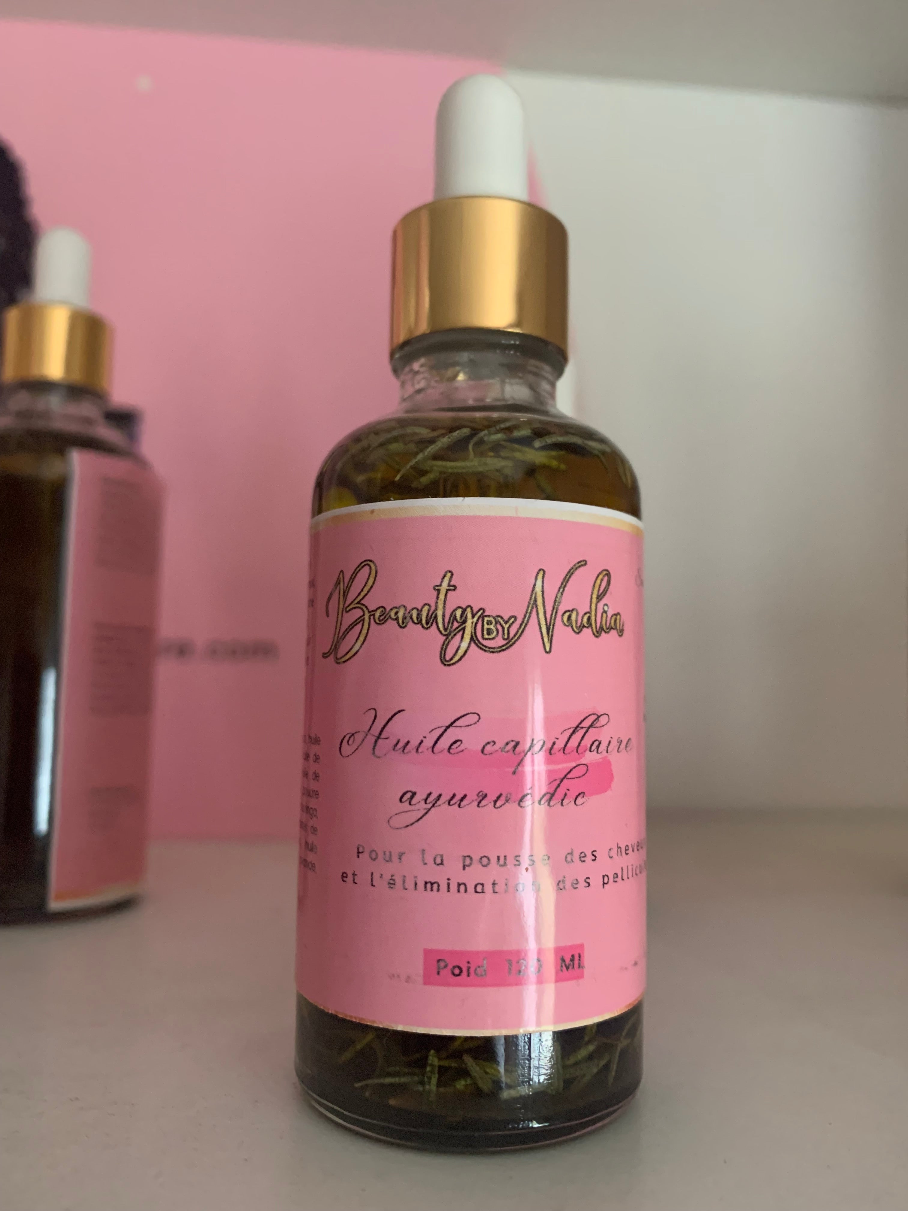 Huile capillaire ayurvedique pousse 🌱 des cheveux