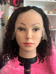 Perruque brésilien bouclé 12pouces