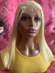 Perruque blonde 16pouces