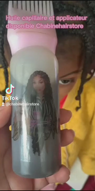 Charger la vidéo : Huile capillaire ayurvedique pousse 🌱 des cheveux