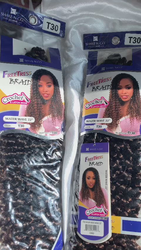 Charger la vidéo : Freetress braids, crochet