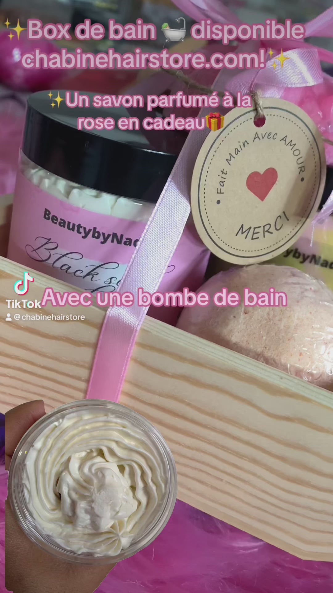 Charger la vidéo : 💝Box de bain🛀🏻