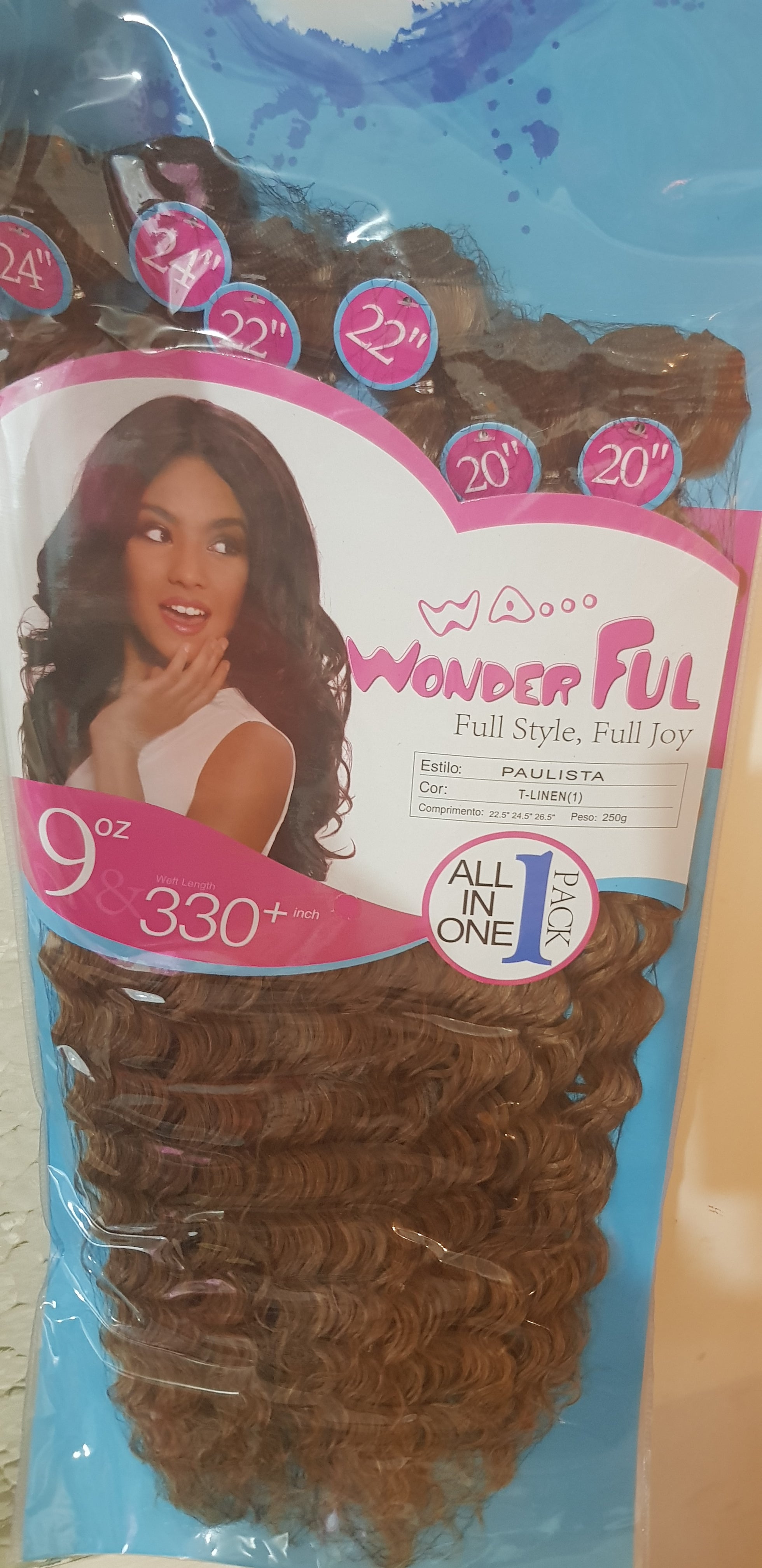 Tissage semi-naturel doré, 1 pack solution .