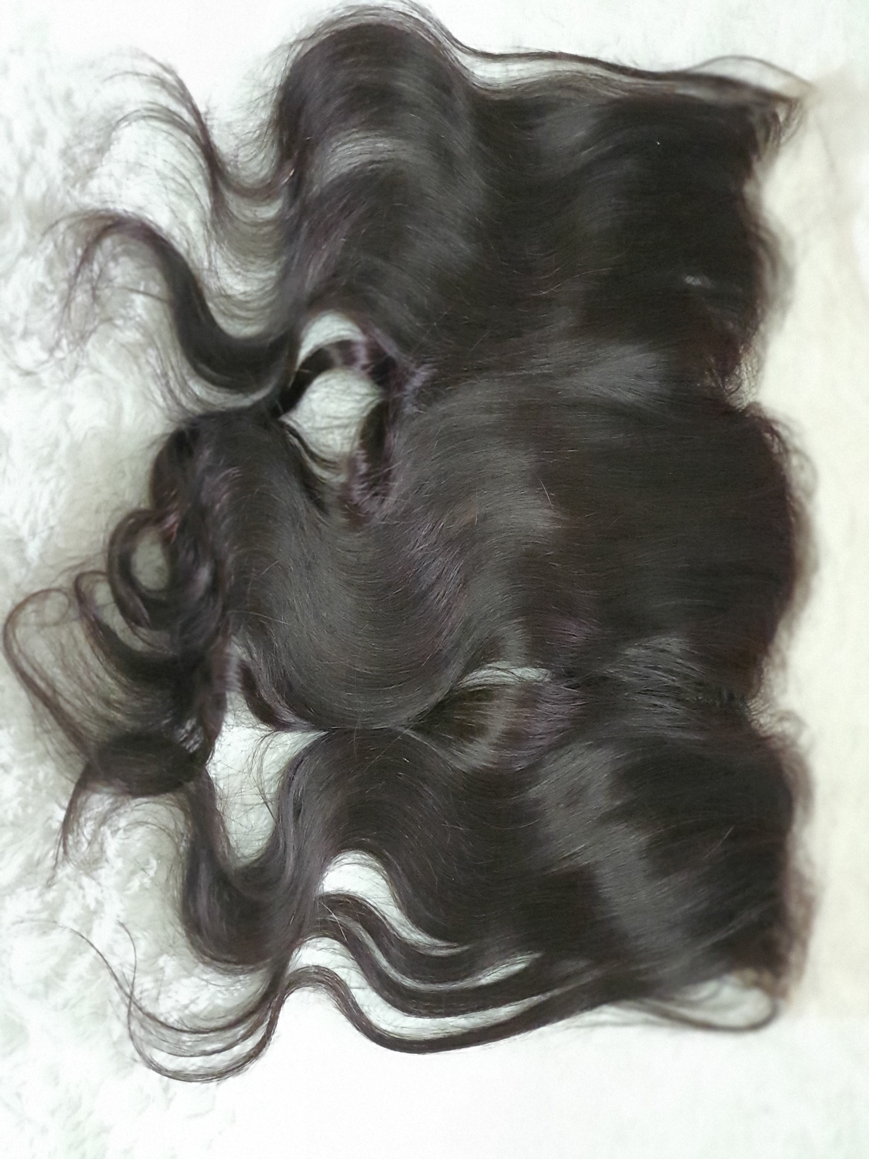 Frontals 13×4 transparent et Closures 4×4 lace beige