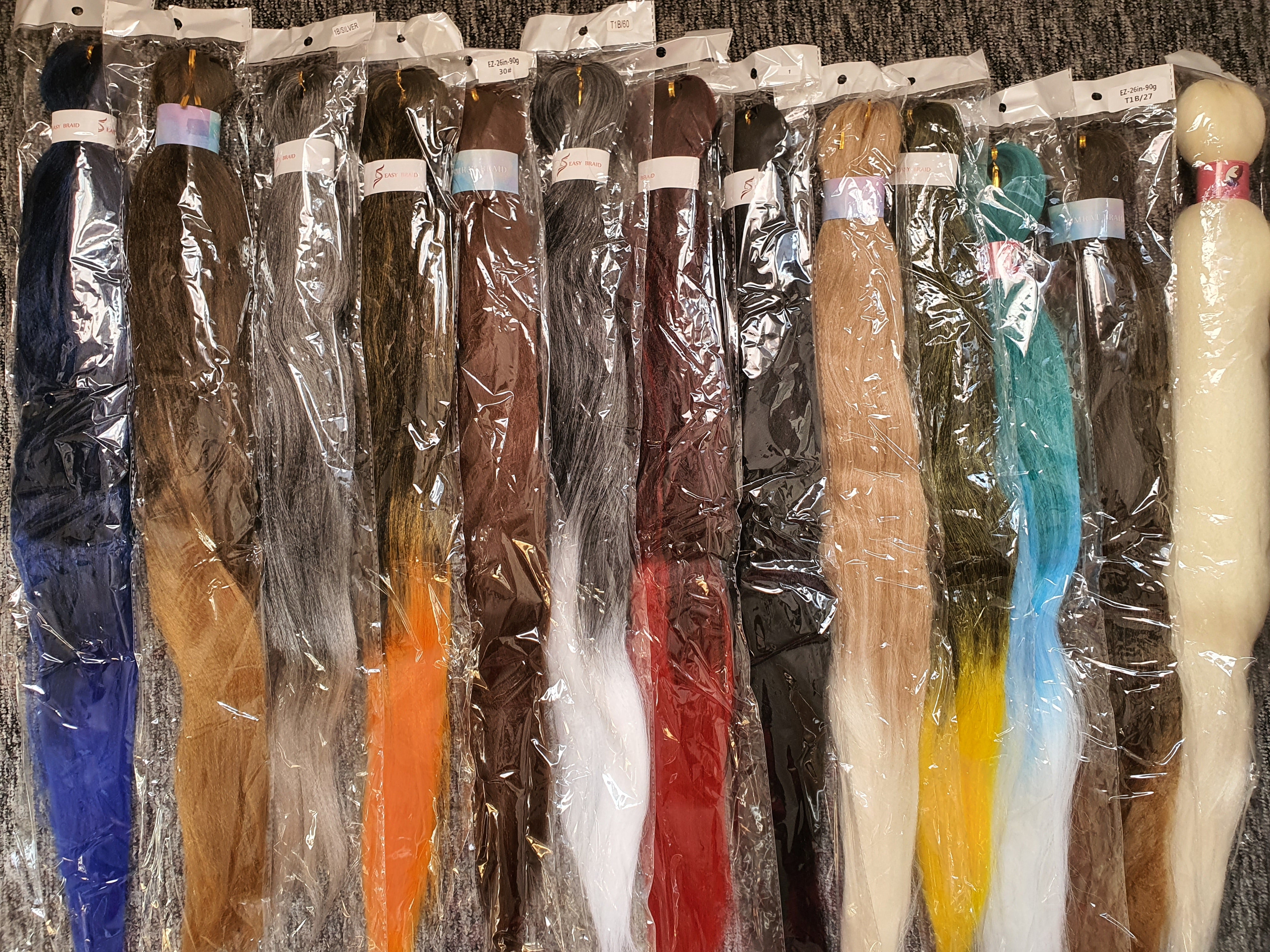 Meches/Braids prétirées 26 pouces