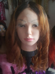 Perruque a lace frontale 18pouces