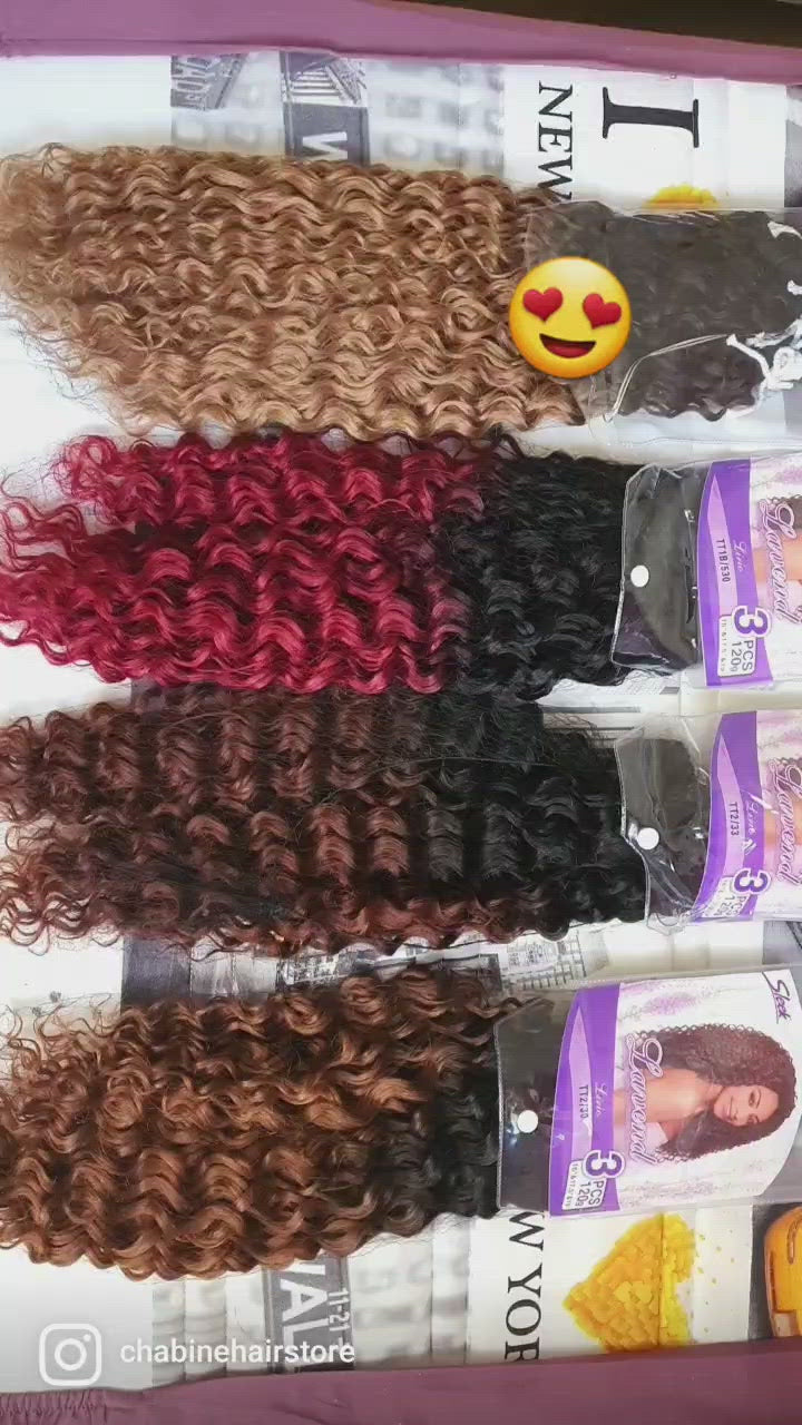 Charger la vidéo : Tissage Bouclé bonne qualité