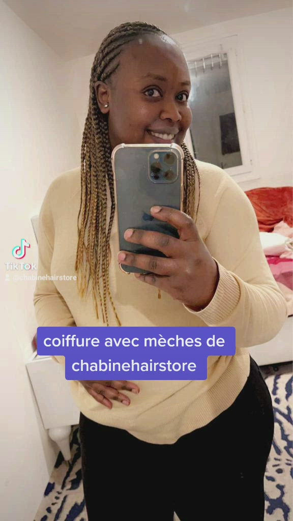 Charger la vidéo : Meches/Braids prétirées 26 pouces