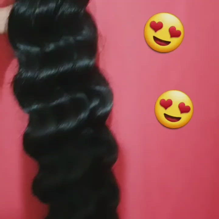 Charger la vidéo : Tissage brésilien deep wave 16 pouces