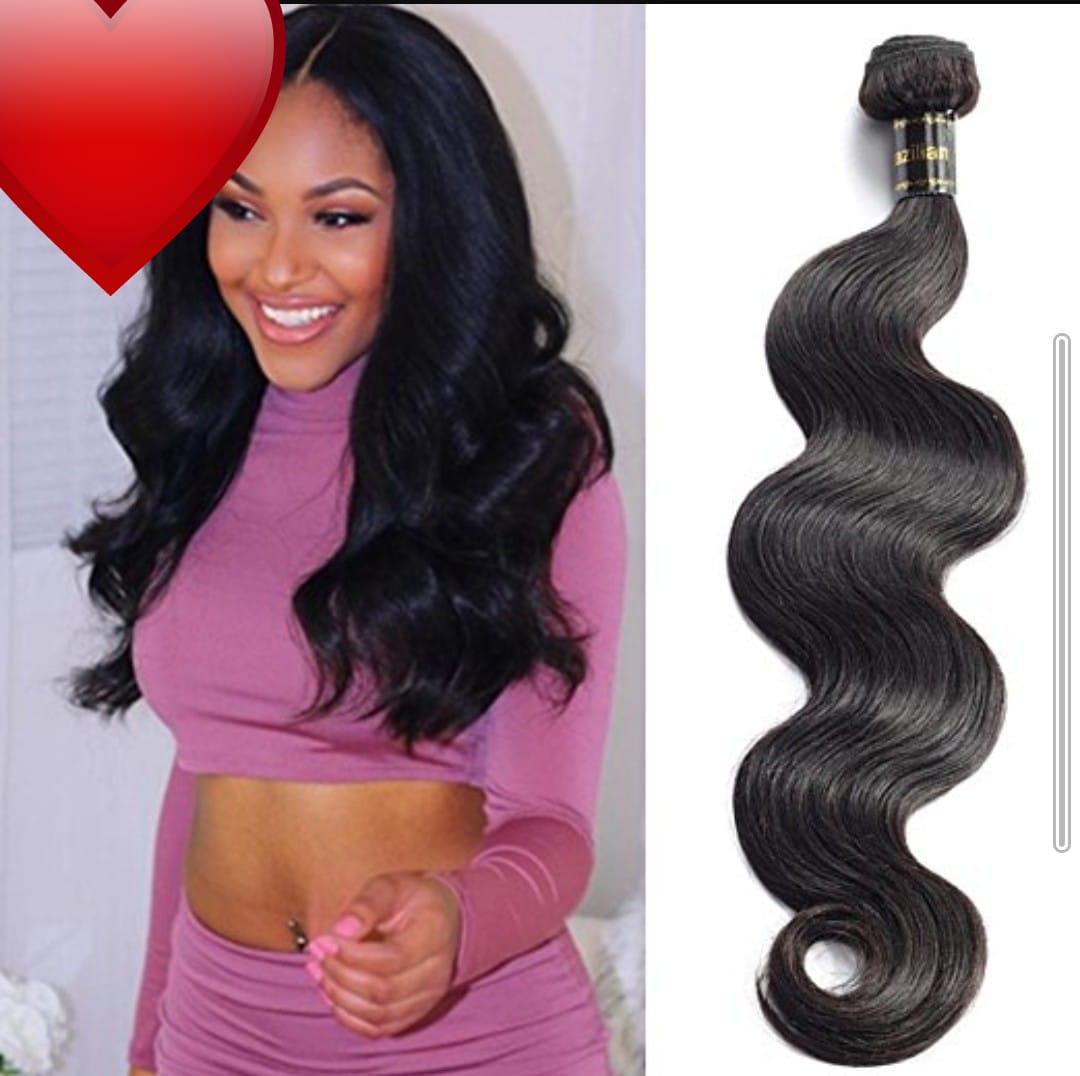 Tissage brésilien ondulé 16 pouces et 18 pouces