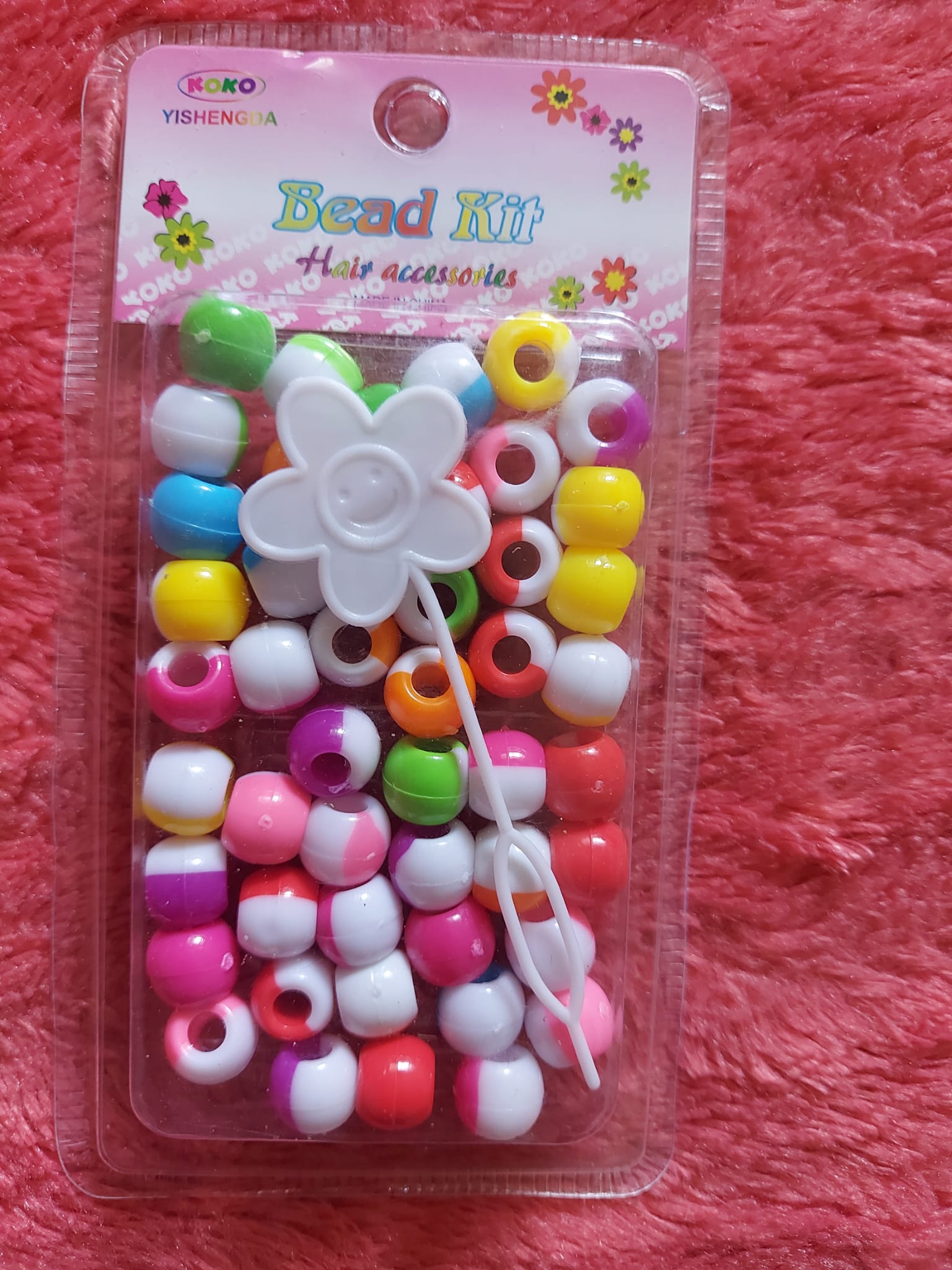 Perles de cheveux avec applicateur