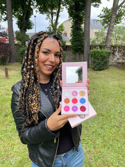 Palette fard à paupieres Waterproof Hypoallergénique.