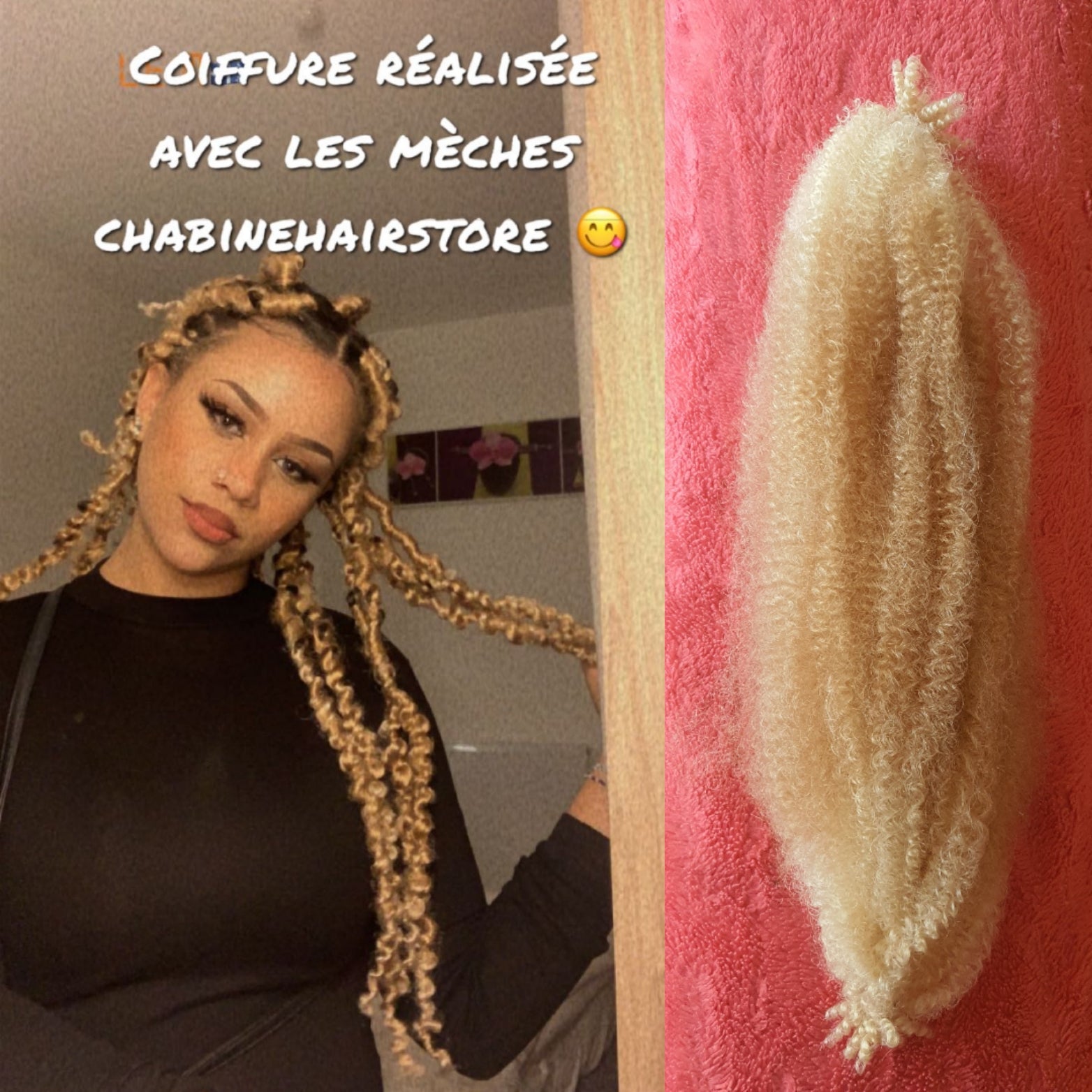 Afro spring twists 14pouces et 24 pouces