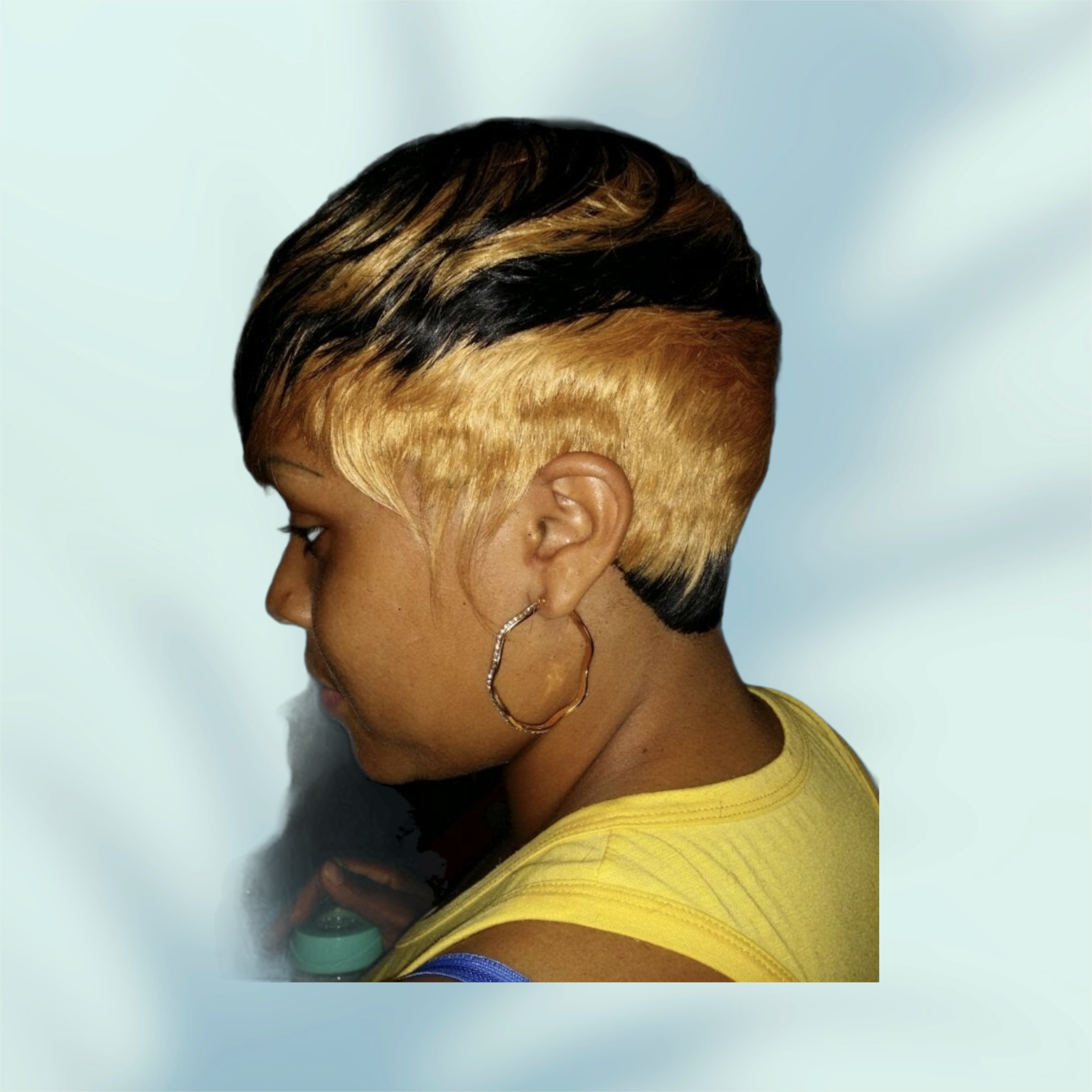 Tissage human hair de la collection Janet