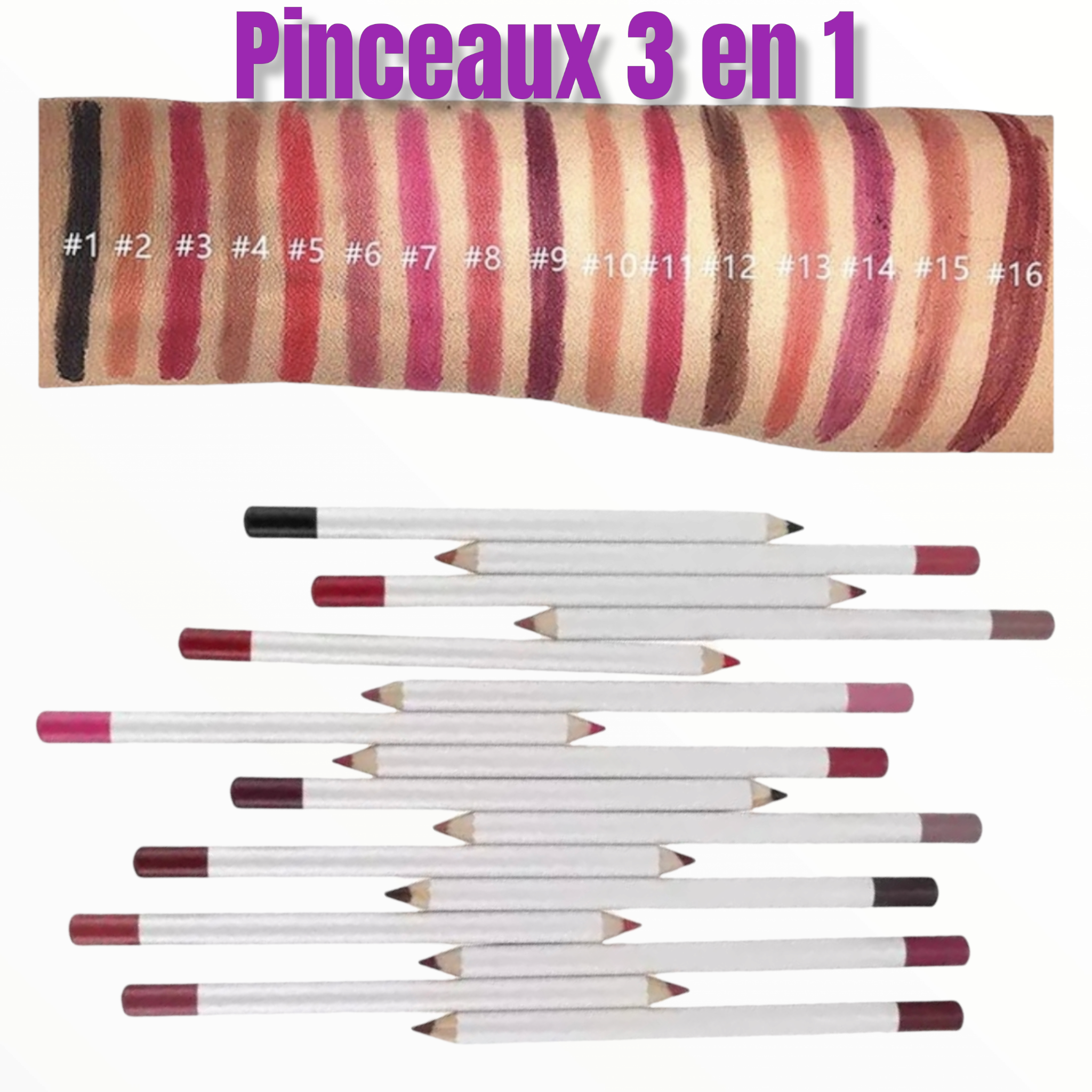 Crayons de couleurs haute pigmentation