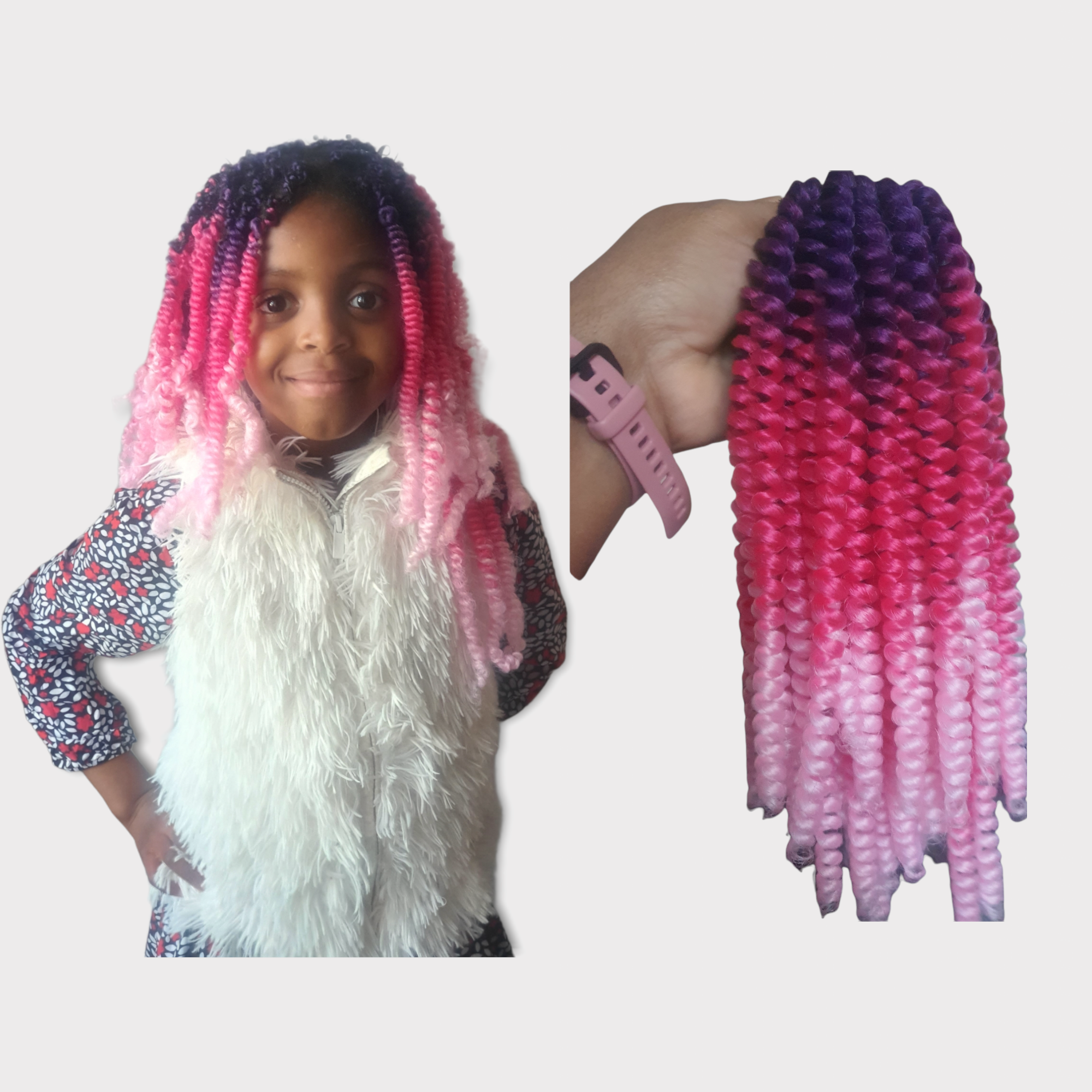 Spring twists 8pouces