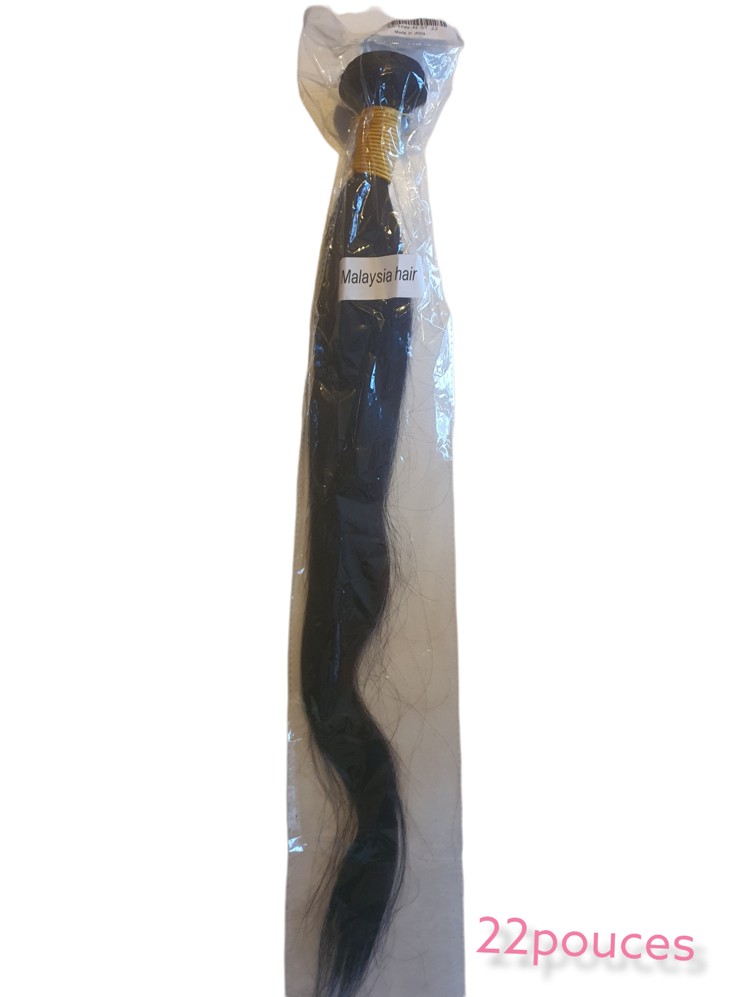 Tissages malasienne 22pouces