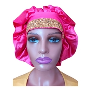 💖Bonnet réversible en satin💖