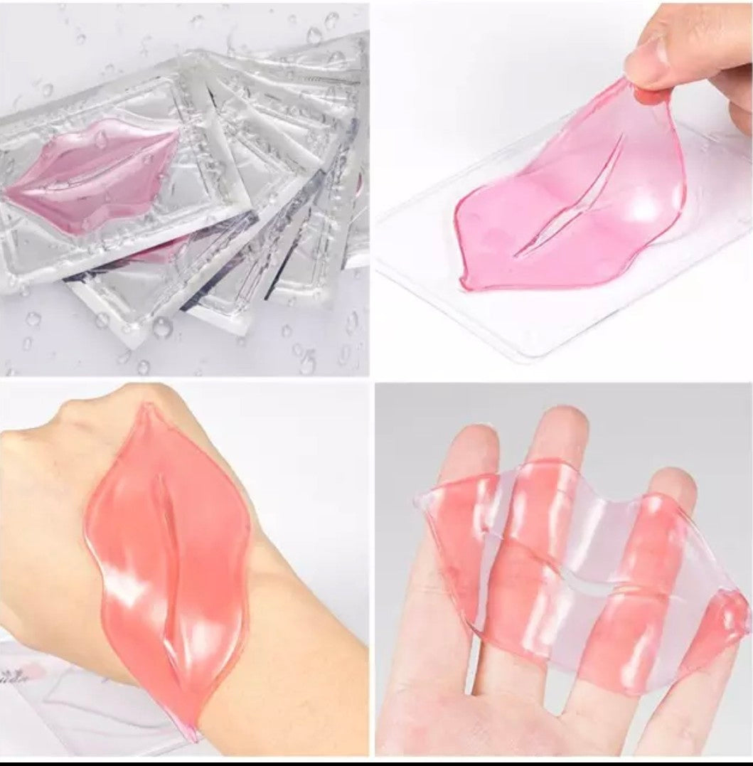 Masque hydratant au crystals de collagene pour les levres