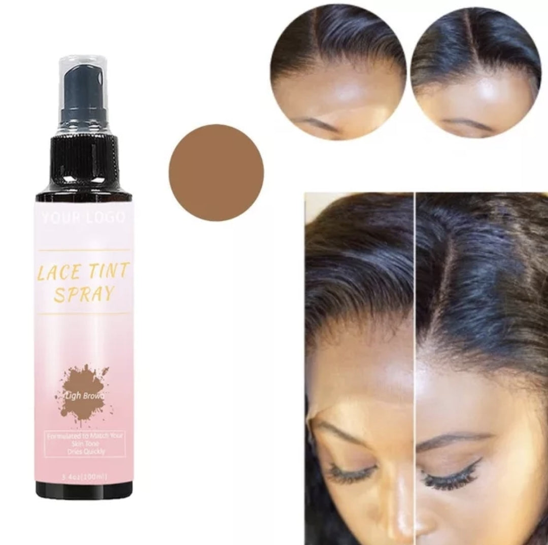 Lace tint spray