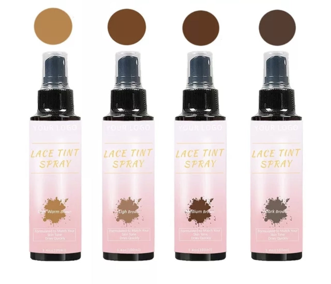 Lace tint spray