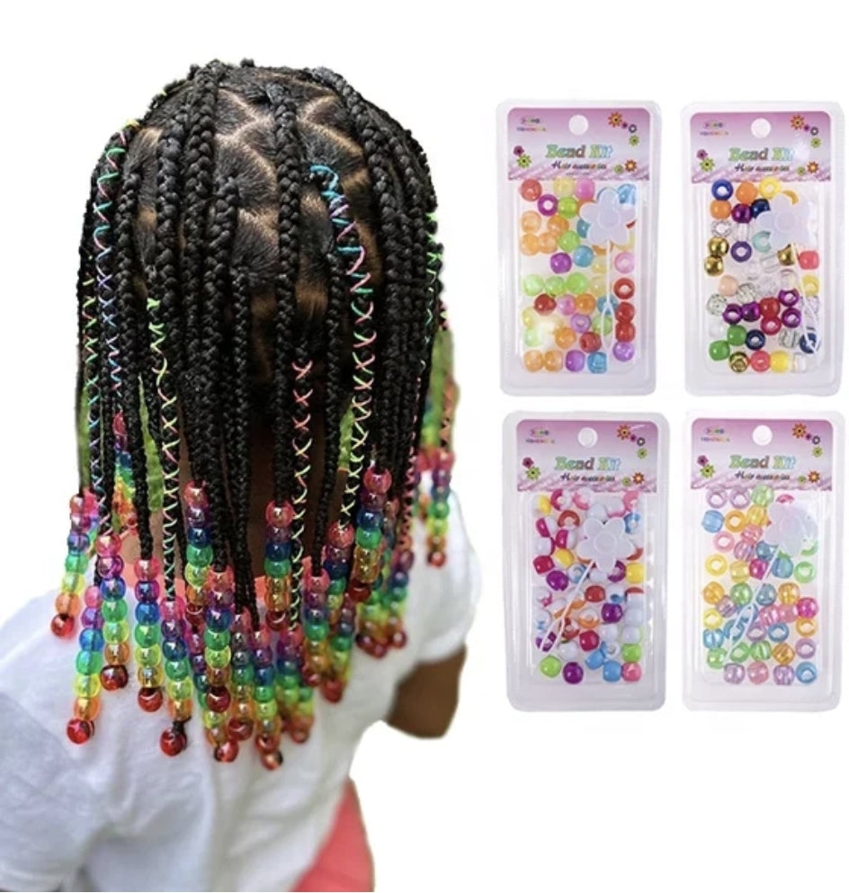 Perles de cheveux avec applicateur