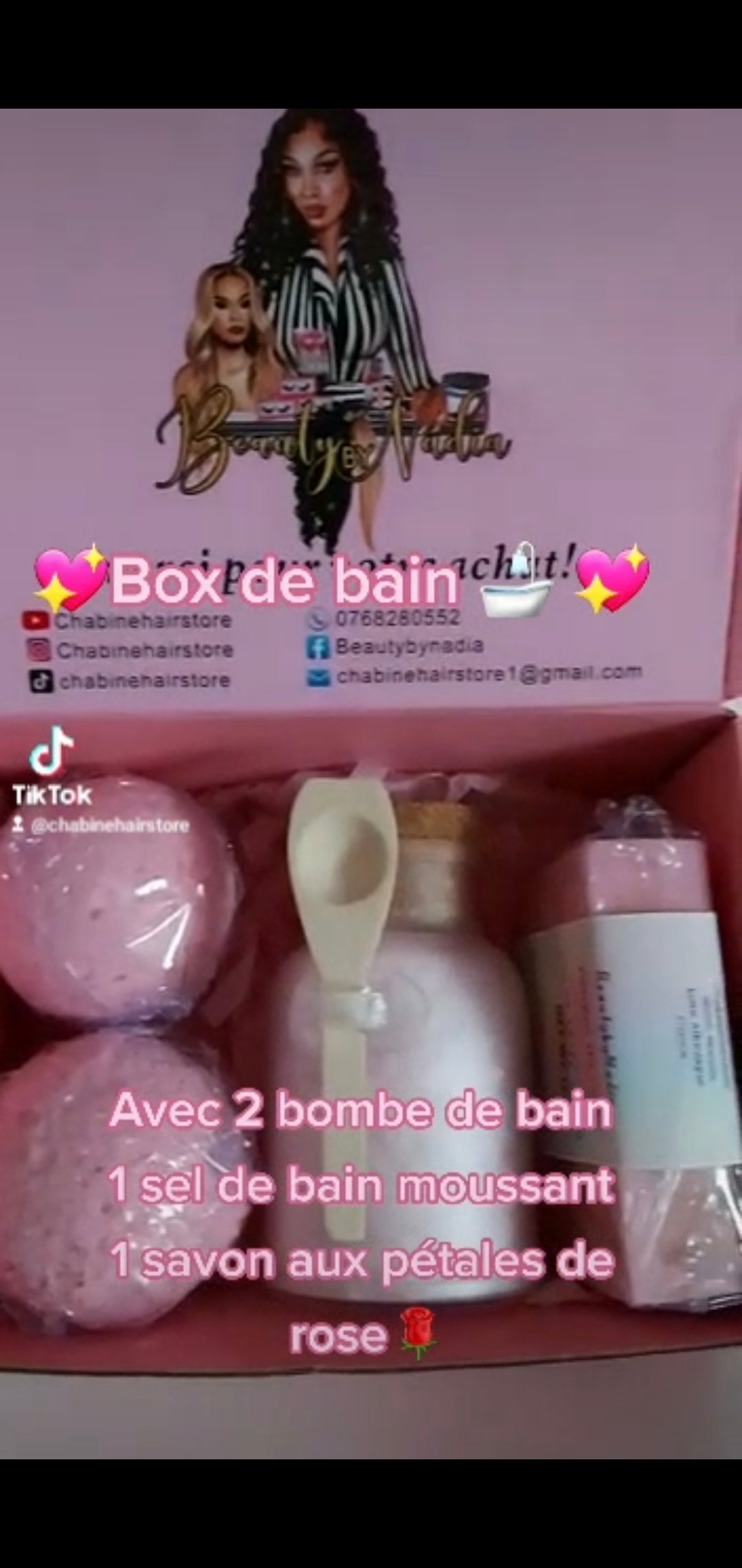💝Box de bain🛁
