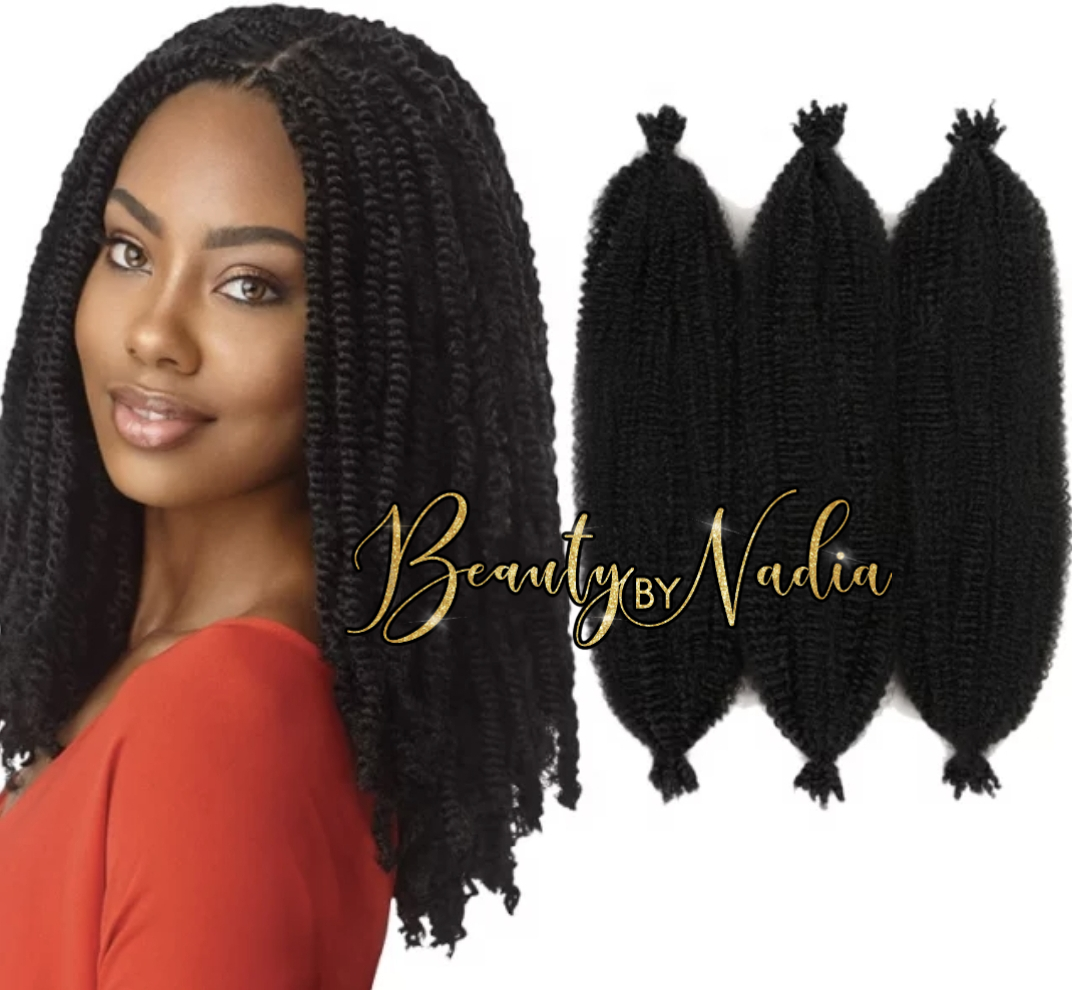 Afro spring twists 14pouces et 24 pouces